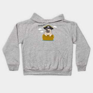 Cute pug Kids Hoodie